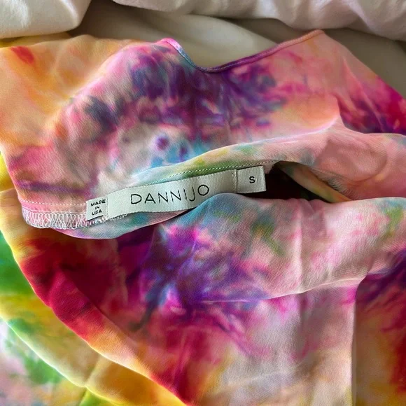 DANNIJO tiedye sill mini dress ๐ EUC - Picture 2 of 4